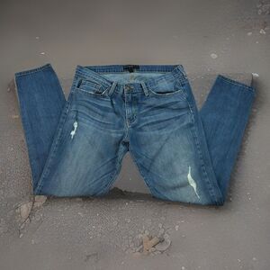 Flying Monkey Platinum Jeans Womens 28 (30x27) Distressed Denim